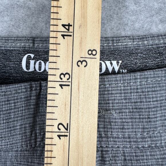 Goodfellow & Co Hybrid Swim Shorts Mens 42 Gray 9" Inseam UV Protection UPF 50+ - Picture 10 of 11